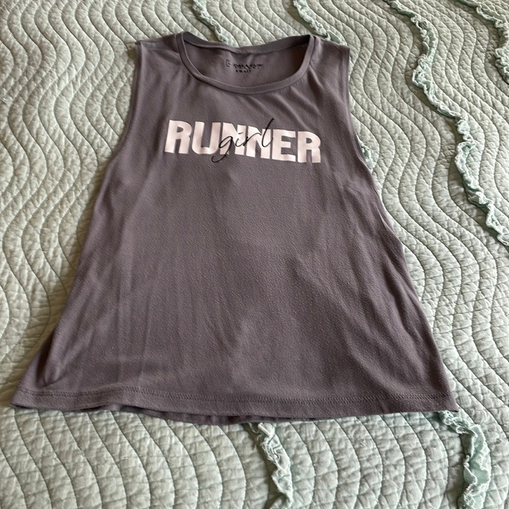 Women’s Small Koala Clip gray tank top